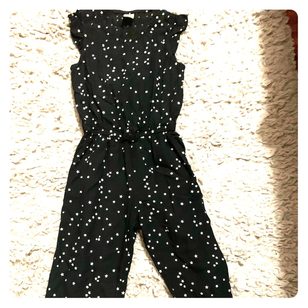 Star print jumpsuit